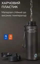 Пляшка для води Casno 650 мл KXN-1157 Блакитна (KXN-1157_Blue) - мініатюра 3