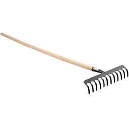 Граблі присадибні Flo з ручкою 16 зубів 140 см (35783)