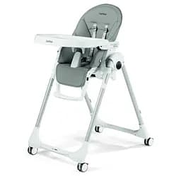 Стульчик для кормления Peg-Perego Prima Pappa Follow Me Ice, серый (IH01000000BL73)