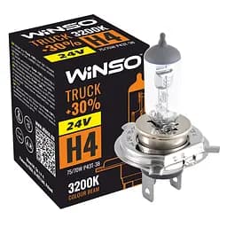 Галогенова лампа Winso H4 24V 75/70W P43t-38 TRUCK +30%(724400)