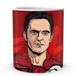 Кружка GeekLand Бумажный дом La Casa De Papel face LC 02.03 330 мл белая