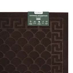 Килимок придверний Eco Fabric Луска без кромки коричневий 60 х 90 см (6090-003) - мініатюра 6