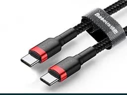 Кабель найшвидший Baseus Cafule PD2.0, 100W flash charging Type-C 2 м catklf-al91