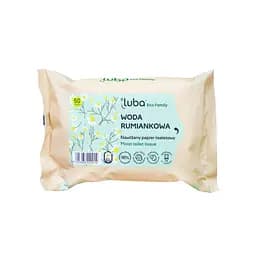 Вологий туалетний папір Luba ECO Family Ромашка, 50 шт.