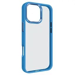 Чехол для Apple iPhone 16 Pro Max, UNIT2, голубой, ударопрочный, прозрачный противоударный чехол-накладка из TPU и поликарбоната (PC), с защитными бортиками, защита всего корпуса от ударов и царапин, ArmorStandart (ARM78766)