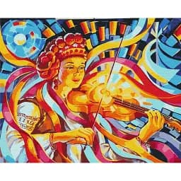 Картина по номерам Brushme Волшебная скрипка © Олег Лобурак 40x50 см