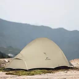 Двомісний надлегкий намет Naturehike Cloud Up Pro CNK2350WS020 20D (Пісочний) - мініатюра 4