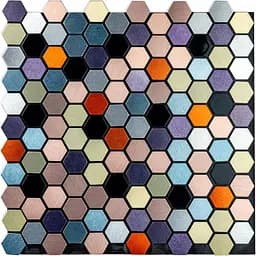Самоклеюча алюмінієва плитка Sticker Wall 300х300х3мм Кольорова SW-00001935