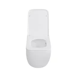 Унітаз підвісний Qtap Gemini безободковий з сидінням Soft-close QT2533076EUQW, Білий - мініатюра 4