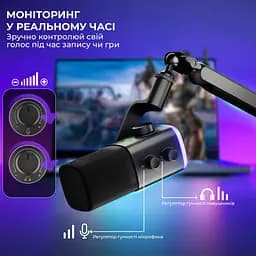 Мікрофон Fifine AM9W USB White (AM9W) - мініатюра 8