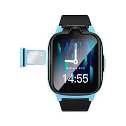 Дитячий смарт годинник Hoco Y104, 4G GPS Wi-Fi HD камера 1.69" HD-дисплей Black Box - мініатюра 3