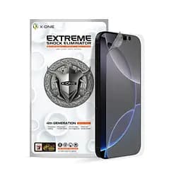Захисна плівка iPhone 16 Pro матова, протиударна, Extreme Shock Eliminator, 4th Generation (Matte Series) X-One