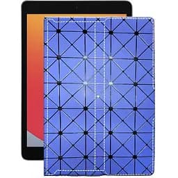 Чохол StatusCASE з екошкіри для планшету Apple iPad 7 10.2 (2019) Синій ромб