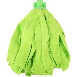 Змінна насадка для швабри Eco Fabric моп зі смужок мікрофібри 160 г зелена (EF-0160-MG)