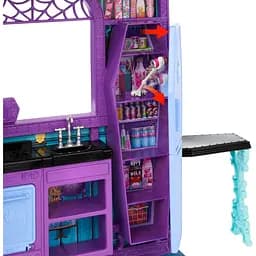 Набір Monster High БУ-тік Готель Лігво для моторошно стильних (JBF16) - мініатюра 4