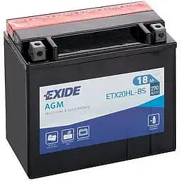 Акумулятор Exide AGM ETX20HL-BS (-/+) 6СТ-18Ah АзЕ 12В 270А (EN)