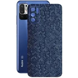 Захисна плівка StatusSKIN для Xiaomi Redmi Note 10 5G 2021 Корпус Вініл Соти сині