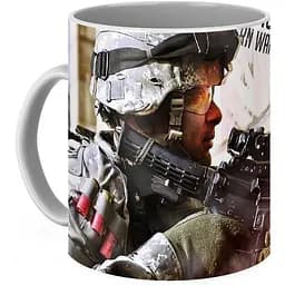 Кухоль GeekLand Call of Duty Поклик Борг modern warfare 2 CD 02.09 330 мл білий