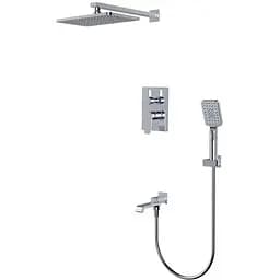 Душова система прихованого монтажу Mixxus Premium Dali 009 Inner BOX MI6749, Хром