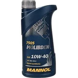 Масло моторное Mannol 10w-40 Molibden Benzin 1 л (160609)