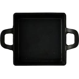 Чавунна мініформа з серверовочною дошкою MasterPro Foodies cook&share 12.6X18.5 см (BGMP-3805-EM) - мініатюра 6
