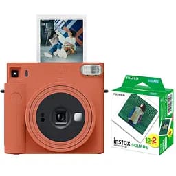 Фотоапарат Fujifilm Instax Square SQ1 Terracotta Orange + фотопапір на 20 аркушів