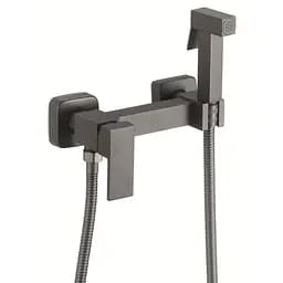 Змішувач для гігієнічного душу зовнішнього монтажу Zerix FTK-222 graphite ZX5843, Графит
