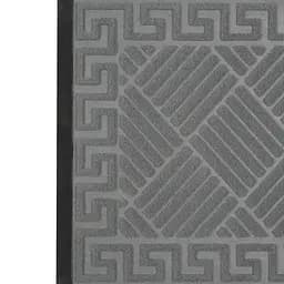 Килимок придверний Eco Fabric Смужки з кромкою сірий 40 х 60 см (4060-112) - мініатюра 6