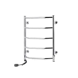 Рушникосушарка електрична Kroner Трапеція ДТ08EL 600x500/5 EL CV023845, Хром, Ліве