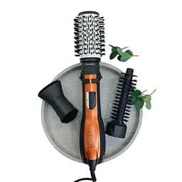 Фен-расческа Gemei GM-4828 воздушный стайлер для укладки волос с насадками