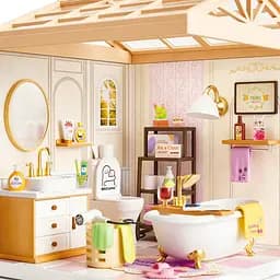 Конструктор-румбокс Mini House серії Інтер'єр - Ванна кімната (8009) - мініатюра 7
