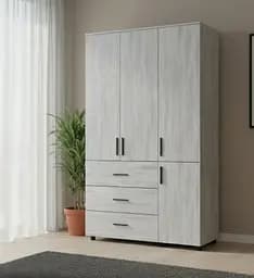 Шафа для одягу Doros Торн Сосна Натті 3 ДСП/3Ш (полиці) 135х51.6х200 (44900482)