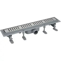 Душевой канал Mixxus Drain-07-80 с накладкой из нержавеющей стали 800 мм MI6519