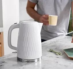 Електрочайник Russell Hobbs Honeycomb White - мініатюра 7