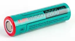 Акумулятор Videx Li-ion 18650 2800mAh 3,7V/1sh (28А) високотоковий - мініатюра 2