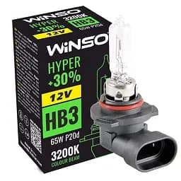 Галогенова лампа Winso HB3 12V 65W P20d Hyper +30% (712500)