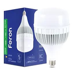 Світлодіодна лампа Feron LB-653 100 Вт Е27-E40 6500K