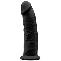 Фаллоимитатор Silexd Premium Silicone Dildo Model 2 Size 6'' 15.5 см черный