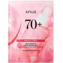 Тканинна маска для обличчя Anua Peach 70 Niacin Serum Mask 25 мл