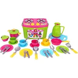Кухонный набор Technok Toys 9 ТехноК (3596), 37 предметов, в кейсе