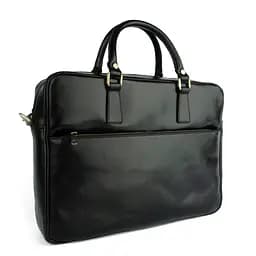 Портфель для ноутбука и документов кожаный А4 Virginia Conti m01287 черный