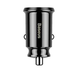 Автомобильное зарядное устройство для Baseus Grain Car Charger Black CCALL-ML01