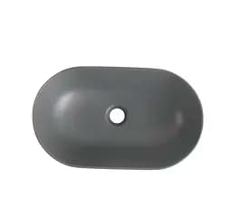 Умивальник накладний Mixxus Premium Ellipse-0109 500x300x140 мм MP6653, Графит - мініатюра 9
