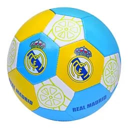 М'яч футбольний Bambi EN 3311(Blue-2) 21,3 см, ПВХ, розмір 5, 260-280 грам