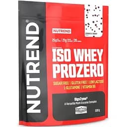 Протеин с энзимами Nutrend Iso Whey ProZero печенье-крем 500 г