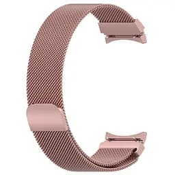 Ремінець Rose Milanese Loop Samsung Galaxy Watch 4 Classic 42mm - рожевий металевий ширина кріплення 20мм (WB442111) - мініатюра 2