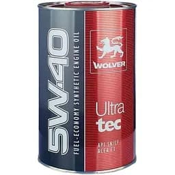 Олива моторна Wolver Ultratec 5W-40 505.01/502/505 API SN/CF 1 л (28683)