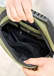 Сумка через плече бананка Sambag Flex хакі 30 × 17 × 10 см (85351019m) - мініатюра 7