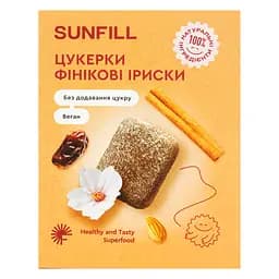 Цукерки Sunfill Фінікові іриски 73 г                                                                                   