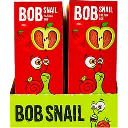 Фруктові яблучно-вишневі цукерки Bob Snail 30 г - мініатюра 4
